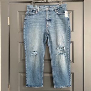 NWT Old Navy Extra High Rise Straight Leg Jean